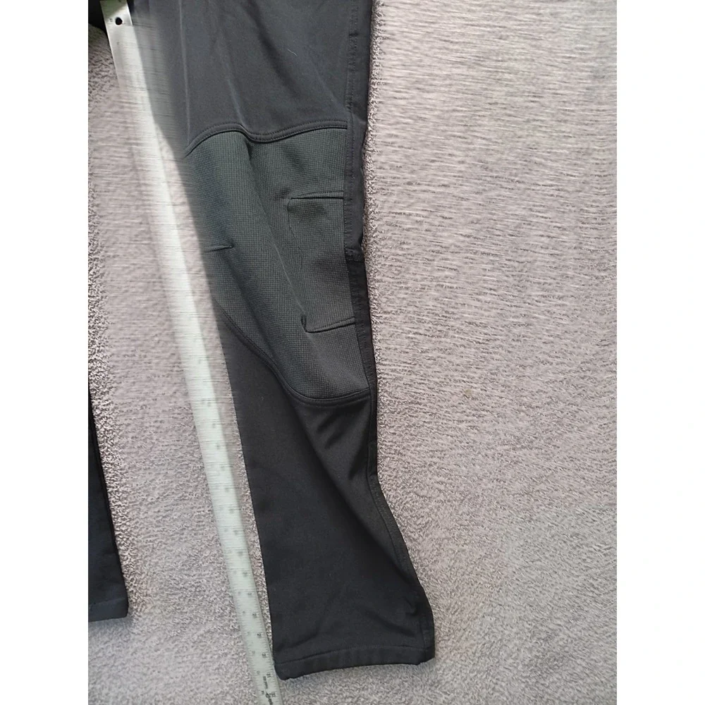 Outdoorsport Men's WEI-TEX Softshell Hiking Pants Black Size L Fleece